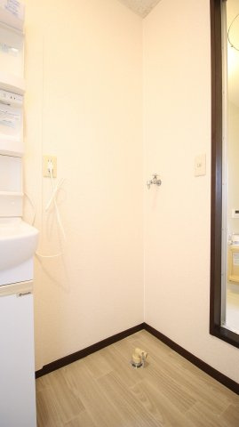 忙しい朝には欠かせない洗面所です