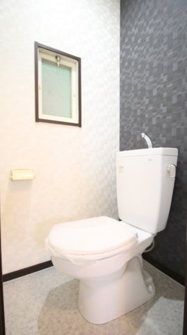 シンプルで使いやすいトイレです