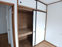 専用の収納スペースです