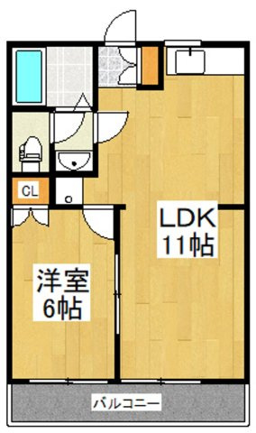 ビューロイヤルの間取り