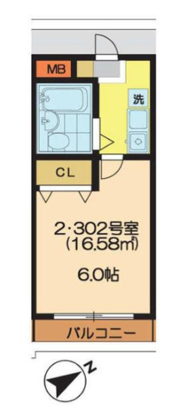 バーミリオン市川の間取り