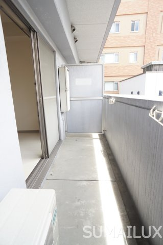 熊本市中央区草葉町の賃貸マンションのバルコニー