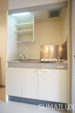熊本市中央区草葉町の賃貸マンションのキッチン