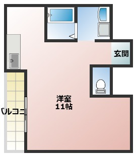 ガーデンヒルズ守口の間取り