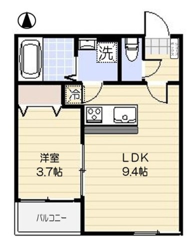 GRACE　FLORA　21の間取り