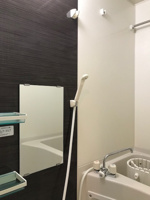 コンパクトで使いやすいお風呂です
