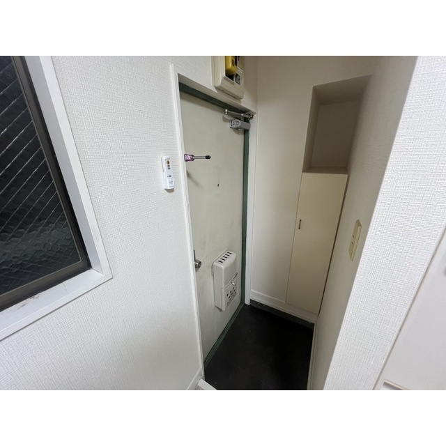 シンプルで使いやすい玄関です