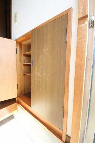 メゾンドノエルの収納|玄関収納です