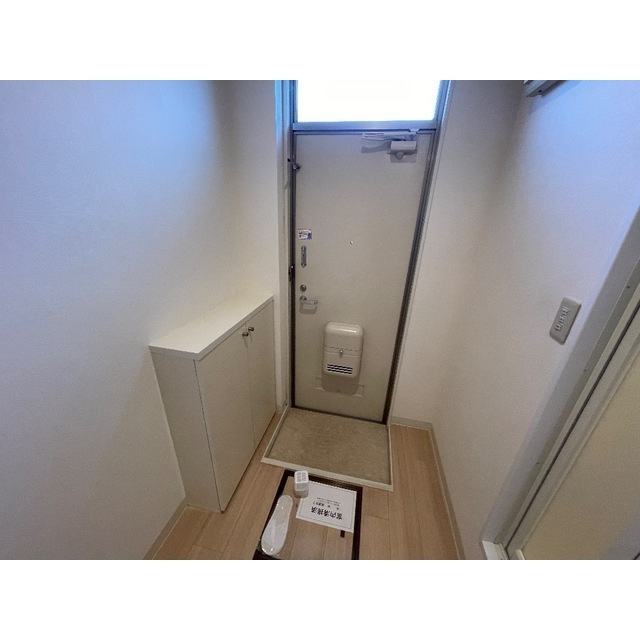 シンプルで使いやすい玄関です