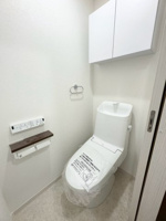 シンプルで使いやすいトイレです
