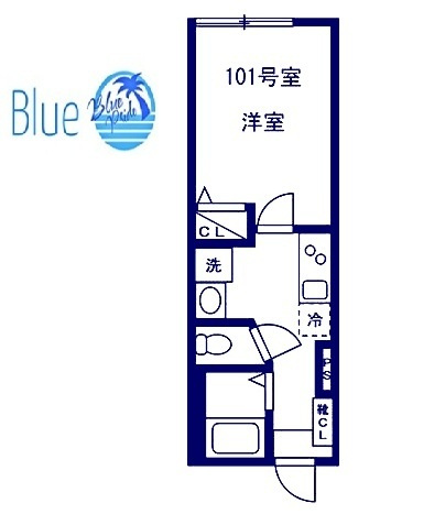 【間取り】 | ベイルーム湘南台