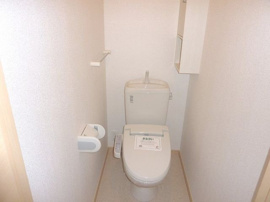 コンパクトで使いやすいトイレです