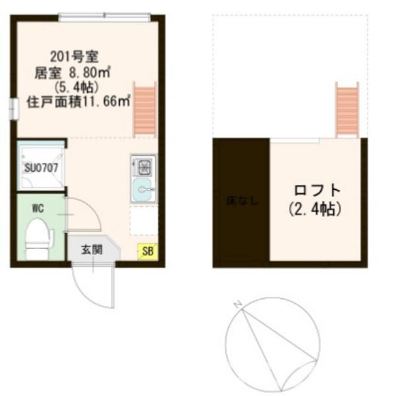 【間取り】 | ハーモニーテラス千川