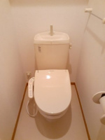 トイレもきれいです