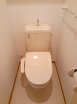 トイレもきれいです
