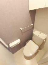 落ち着いたトイレです