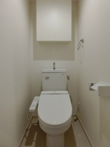 清潔感のあるトイレです