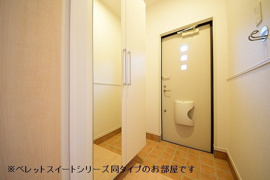 毎日通る玄関はこちらです