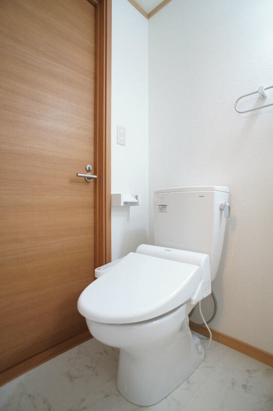 ゆったりとした空間のトイレです