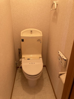 シンプルで使いやすいトイレです