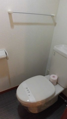 清潔感のあるトイレです