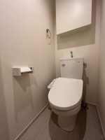 ゆったりとした空間のトイレです
