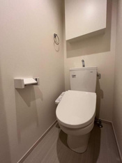 ゆったりとした空間のトイレです