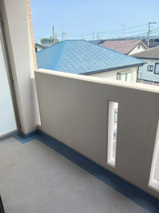 広々としたバルコニーです