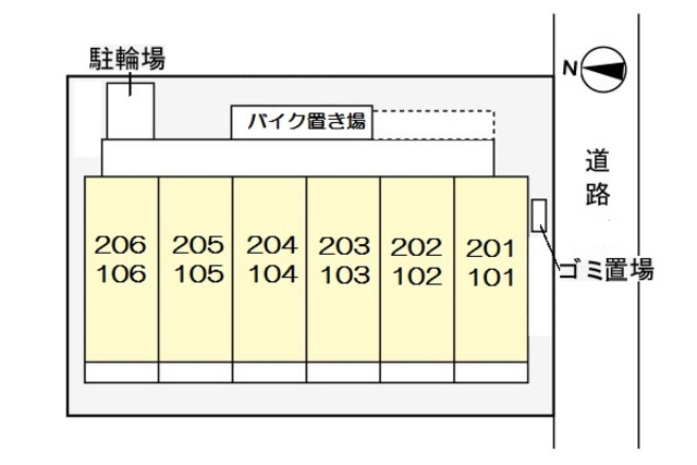 F・Pクレストクワットロのその他|配置図