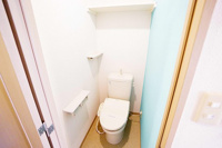 シンプルで使いやすいトイレです