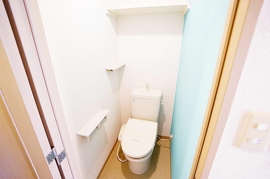 シンプルで使いやすいトイレです