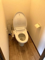 シンプルで使いやすいトイレです