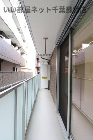 マイスタイル蘇我のバルコニー|開放的で明るい空間を演出してくれるバルコニーです