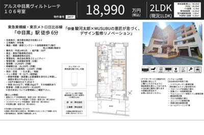 【その他】 | アルス中目黒ヴィルトレーテ　仲介手数料無料＋90万円現金プレゼント中