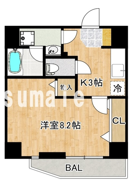ラ・セネシオの間取り|間取り図
