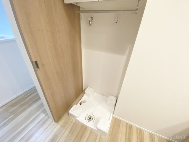 ルピアコート大宮フィオーレの洗面所|室内洗濯機置き場です！