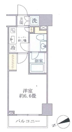 KDXレジデンス文京湯島の間取り