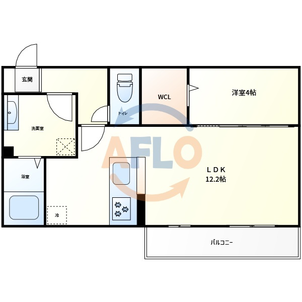 片岡マンションの間取り|片岡マンション　間取り