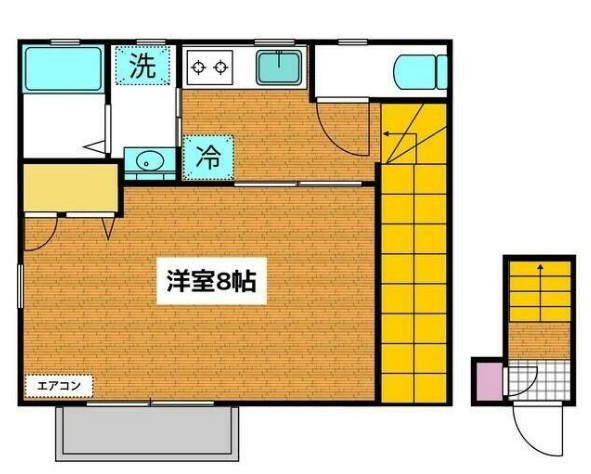 クリスタルコートの間取り
