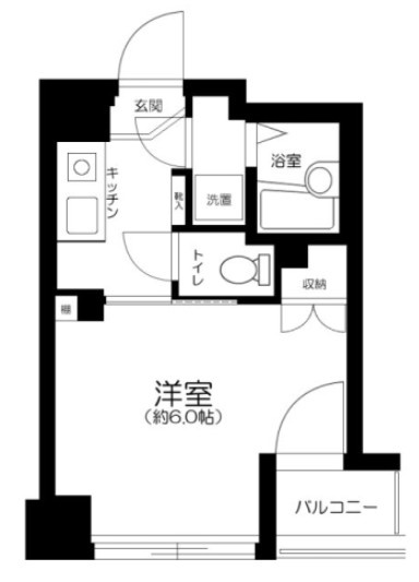 ベスト本郷の間取り|間取りです。