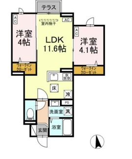 【間取り】 | セレスティア中町