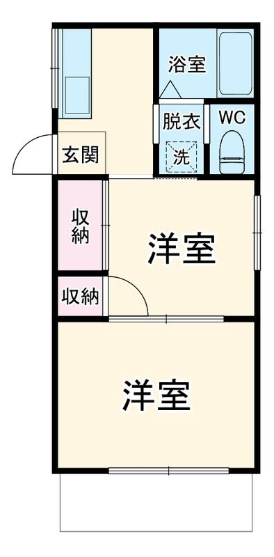 メゾンボナールの間取り
