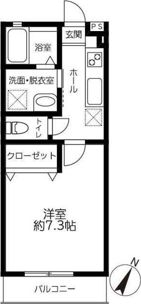 ロワール原木の間取り