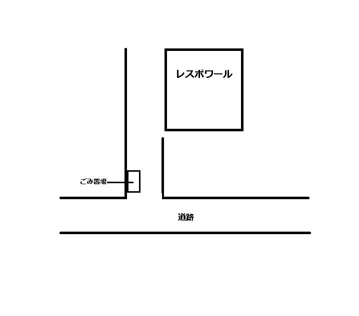 レスポワールの駐車場