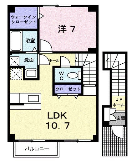 レスポワールの間取り