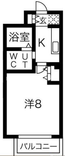 ラナップスクエア福島Ⅱの間取り