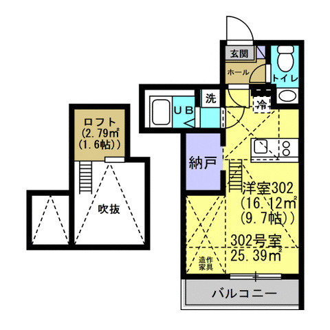 BestStage新狭山Ⅱの間取り