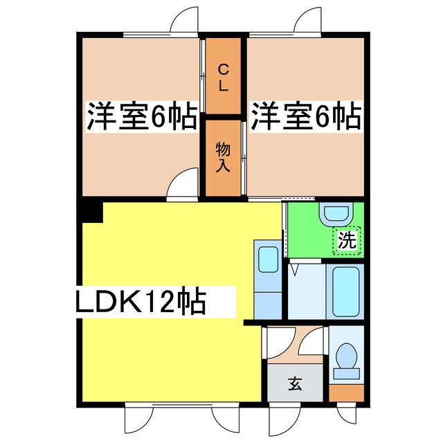 アルプス１号の間取り