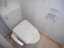 トイレもきれいです