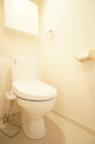 コンパクトで使いやすいトイレです